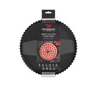 Tala Moule à tarte cannelé Performance 28 cm, acier carbone professionnel avec revêtement antiadhésif Eclipse, fond amovible, idéal pour tartes sucrées ou salées, flans, quiches ou desserts