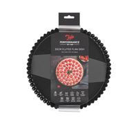 Tala Moule à Tarte Cannele Performance, 25 cm de Diamètre, Acier au Carbone de Qualité Professionnelle avec Revêtement Antiadhésif Eclipse, Idéal pour Tartes, Flans, Quiches ou Desserts, Noir