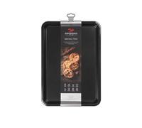 Tala Plaque de Cuisson Performance, Acier au Carbone de Qualité Professionnelle avec Revêtement Antiadhésif Eclipse, Idéale pour Cuisiner et Rôtir, Noire, Grande, 39,5 x 27 x 2 cm