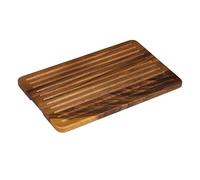 Tala Planche à pain en acacia laqué avec trous pour les doigts
