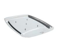 Tala Plateau à Découper Performance en Acier Inoxydable, avec 5 Pointes pour Maintenir la Viande, 35,5 cm x 25 cm