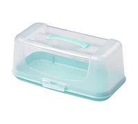 Tala Portegâteau rectangulaire, conteneur de stockage idéal pour gâteaux, pains et cupcakes, hermétique avec base stable et clips de verrouillage sécurisés, poignée de transport, sans BPA