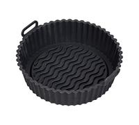 Tala Revêtement Rond En Silicone Pour Friteuse À Air - 21 Cm De Diamètre X 6,5 Cm - Gris