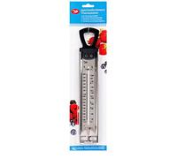 Tala Thermomètre à Confiture Guide de Température en Acier Inoxydable pour Confiserie Marquages Faciles à Lire, Sans Mercure De 40°C à 200°C Accessoires de Pâtisserie 39,5cm x 10cm