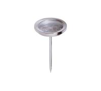 Tala Thermomètre à Viande en Acier Inoxydable, thermomètre analogique pour four, grill et barbecue, cadran lisible pour viandes, Celsius et Fahrenheit
