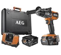 Taladro percutor 18V sin escobillas, 110Nm, 0-500/2.100rpm, portabrocas metálico de 13mm, suministrado con 2x batería L1840SHD, cargador BL1418, en maleta