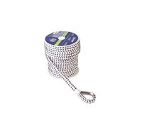 Talamex Ancre Corde Ø 16mm X 40m Polyester Tressé Noir/Blanche