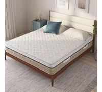 Talamo Italia - Matelas carré et demi Fenice, Matelas Memory Foam, Matelas ergonomique, Matelas à ressorts ensachés, 100% Made in Italy, 120x190xh25 cm