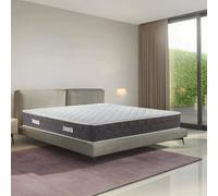 Talamo Italia - Matelas double Carpo, matelas en mousse à mémoire de forme, matelas ergonomique, matelas à ressorts ensachés, 100% Made in Italy, 180x200xh28 cm