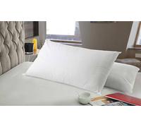 Talamo Italia - Oreiller Ariete, Coussin Barre de Savon déhoussable en Mousse à mémoire de Forme, 100% Made in Italy, hypoallergénique et Respirant, 71x41h11 cm, Lot de 2