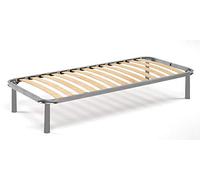 Talamo Italia - Sommier simple Manila, Base orthopédique en contreplaqué de bouleau à 13 lattes, 100% Made in Italy, Cm 90x180h34
