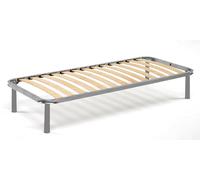 Talamo Italia - Sommier simple Manila, Sommier orthopédique en contreplaqué de bouleau avec 13 lattes, 100% Made in Italy, 90x190h 34 cm