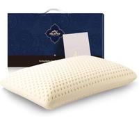 Talatex Talalay Coussin 100% Latex Naturel, soulage Les douleurs de Pression, du Cou et des épaules, Pas de Produits Chimiques à mémoire de Forme, Emballage Parfait (Ferme, Standard (60 × 40 × 13)