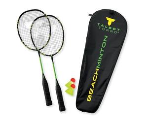Talbot-Torro® Beachminton Set, 2 Raquettes, 2 Balles, 1 Sac de Transport