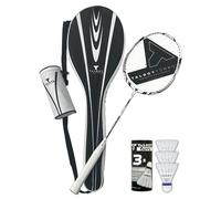 Talbot Torro Isoforce 211 Set Set de Badminton 1 raquette, 3 volants Tech 350 blanc / noir / jaune