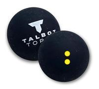 Talbot Torro Lot de 2 balles de Squash - Double Jaune/Superslow - Diamètre : 39,5 mm - 24 g - Parfait pour Les Tournois et l'entraînement Professionnel