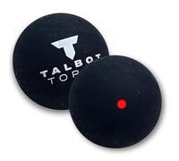 Talbot Torro Lot de 2 balles de Squash - Medium/Rouge - Diamètre 39,5 mm, 24 g - Parfait pour Les Joueurs avancés et Les changements de Balle dynamiques