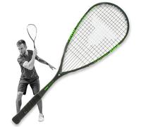 Raquette de squash - TALBOT TORRO - PRO 6000 - Cordage US 600 - Pro-Grip perforé - Tête 500cm² - Cadre 20mm/115g - 155g
