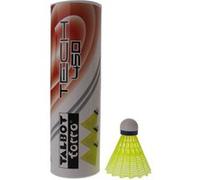 Talbot Torro shuttlecocks Tech 450 jaune / bleu 6 pièces Jaune G