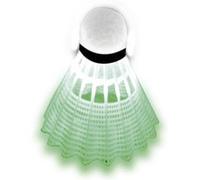 Talbot Torro Volants de badminton Magic Night plastique, LED Pack 3 Blanc/Jaune 479123