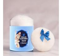 Talc Felce Azzurra 250g avec Houppette: Talc Parfumé, Soins de Peau, Douceur et Élégance, Cadeau Luxe