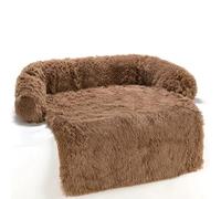 TALCON Canapé pour chien et chat avec fond antidérapant - Housse de protection en peluche douce lavable pour chiot et chat de grande et moyenne taille - Réduit l'anxiété des animaux domestiques (100 x