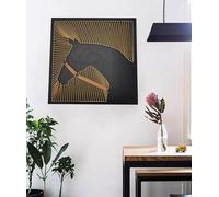 TaLcuS Kit d'art à Cordes for Adultes débutants, Adolescents, Enfants. Kit d'artisanat for Adultes, décorations murales for la Maison, Cadeau Unique, Cadeaux d'anniversaire for Femmes(A2,30 * 30cm)