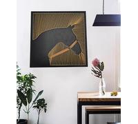 TaLcuS Kit d'art à Cordes for Adultes débutants, Adolescents, Enfants. Kit d'artisanat for Adultes, décorations murales for la Maison, Cadeau Unique, Cadeaux d'anniversaire for Femmes(A1,30 * 30cm)