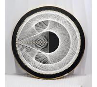 TaLcuS Kit d'art de Ficelle Bricolage Kit de Fabrication de Ficelle for Adultes débutant Cadeau Unique(A5,40 * 40cm)