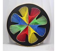 TaLcuS Kit d'art de Ficelle Bricolage Kit de Fabrication de Ficelle for Adultes débutant Cadeau Unique(A2,40 * 40cm)