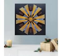 TaLcuS Kit d'art Filaire, kit de Bricolage pour Adultes, Bois de pin teinté, Fil à Broder, pour Les Artisans débutants à avancés, créez Le Cadeau Artisanal Parfait(B,Frameless)