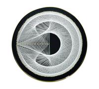 TaLcuS Kit d'artisanat d'art à Cordes 3D à Faire soi-même, kit d'artisanat d'art à thème for débutants avec Instructions et Toutes Les Fournitures for fête de Famille(A2,40 * 40cm)