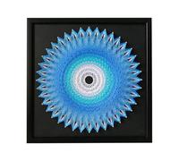 TaLcuS Kit de Bricolage 3D DIY String Art Crafts,d'art Et D'Artisanat À Cordes, Kit d'art De Cordes À Faire Soi-même pour Adultes Et Enfants Fournitures d'art pour Enfants String(A10,30 * 30CM)