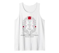 Tale As Old As Time Vintage Floral Amoureux de Livres Débardeur