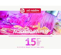 Talens Art Creation - Acrylicpapier A4, 290g, 15 Blätter, FSCM80
