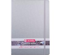 Carnet Croquis A4 - 21 x 29,7 cm - 80 feuilles - 140g - Argent - Royal Talens