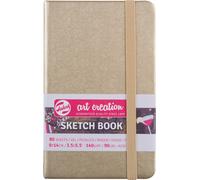 Talens Art Creation Carnet de croquis or blanc - 80 feuilles - 9x14 cm
