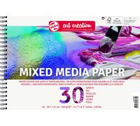 Talens Art Creation Mixed Media papier A4, 250 g, 30 feuilles