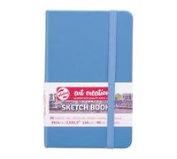 Carnet Croquis 9x14 Cm - 80 Feuilles - 140g - Bleu - Royal Talens