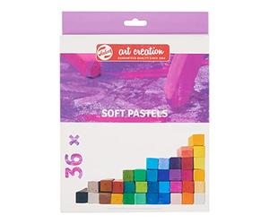 Talens Art Creation Pastels tendres - 36 couleurs vibrantes set - Pigments de haute qualité pour le dessin artistique