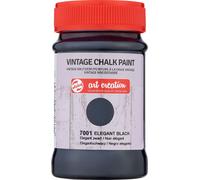 Talens Art Creation Peinture à la craie Vintage Bouteille de 100 ml Noir Élégant 7001