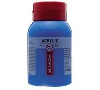 Peinture acrylique - Cyan Primaire - 572 - Pot de 750 ml - Talens Art Creation