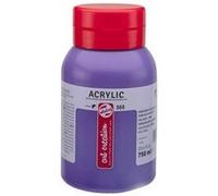 Talens Art Creation – Peinture acrylique Violet Bleuâtre Permanent 568 – semi-opaque – Pot 750 ml