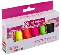 Talens Art Creation Reflex Lot de 6 flacons de peinture acrylique 12 ml
