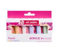 TALENS ART CREATION Set acrylique Pastel | 6 x 12 ml