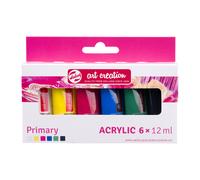 Royal Talens Peinture acrylique Talens Art Creation Couleurs primaires 6 x 12 ml