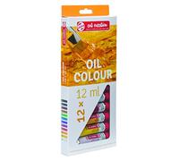 Talens Art Creation Set de peinture à l'huile pour débutants de 12 Couleurs (tubes de 12 ml) | Peinture pour adulte