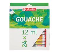 Talens Art Creation Set d'initiation à la gouache avec 24 couleurs (tubes de 12 ml) | Peinture pour adulte