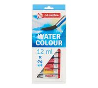 Talens Art Creation Set d'initiation à l'aquarelle avec 12 couleurs (tubes de 12 ml) | Peinture pour adulte