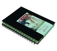 Talens Art Creation Sketchbook - 14x21cm - Papier 110g - 80 Feuilles - Couverture rigide - Reliure spirale - Sans acide - Idéal pour crayons, pastels, encre, fusain